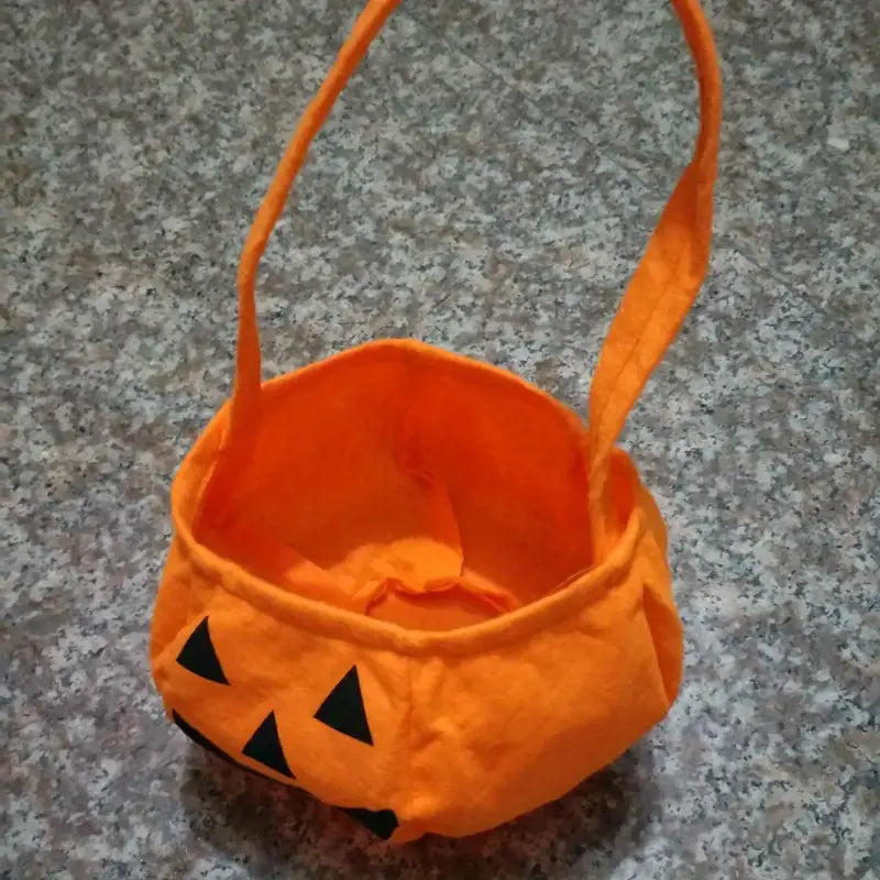Cesta Bolsa de Calabaza de Halloween