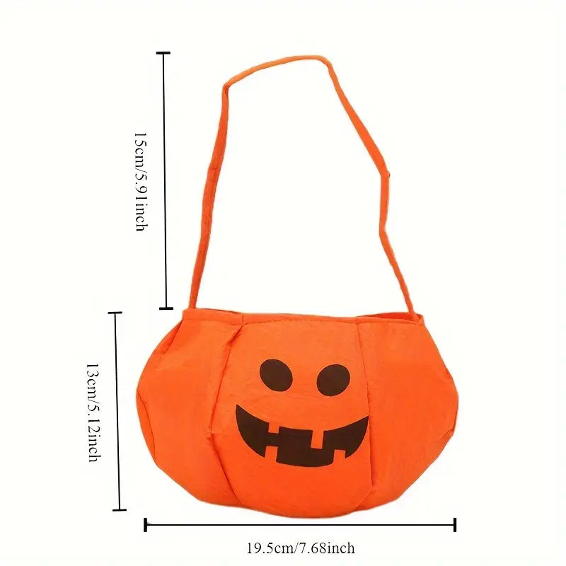 Cesta Bolsa de Calabaza de Halloween