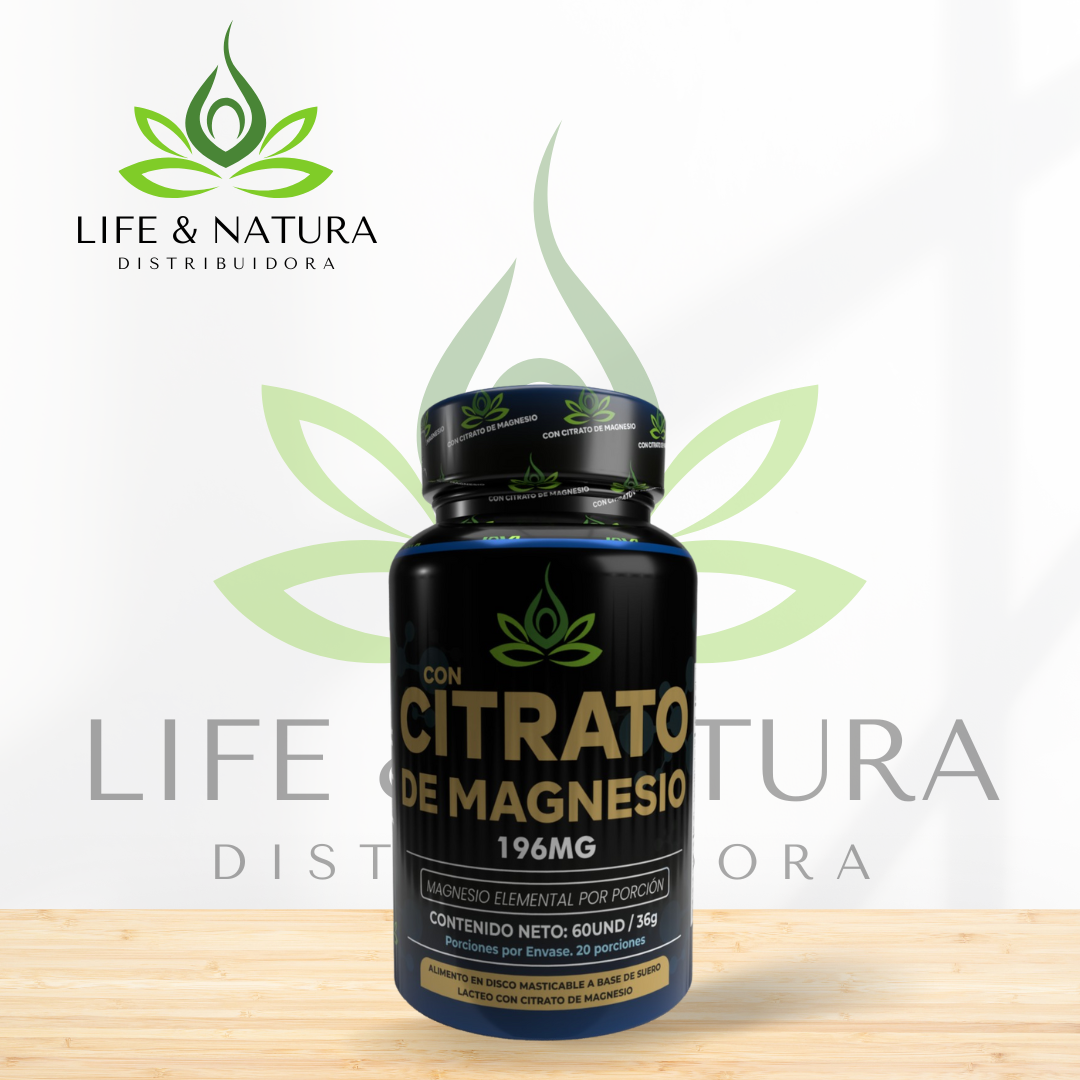 CITRATO DE MAGNESIO LIFE  X 60